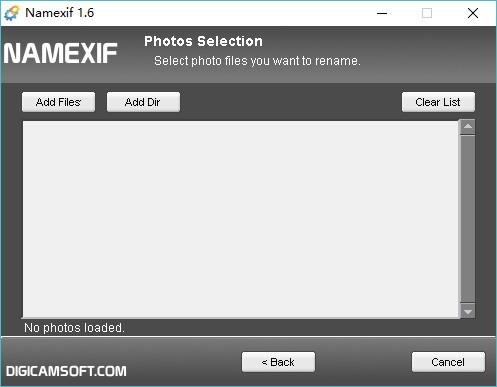 NameEXIF下载,照片重命名工具,照片重命名