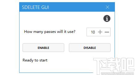SDelete Gui下载,文件删除,安全删除