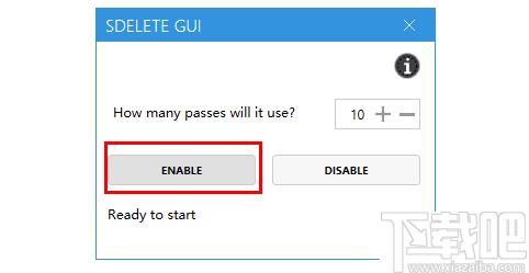 SDelete Gui下载,文件删除,安全删除