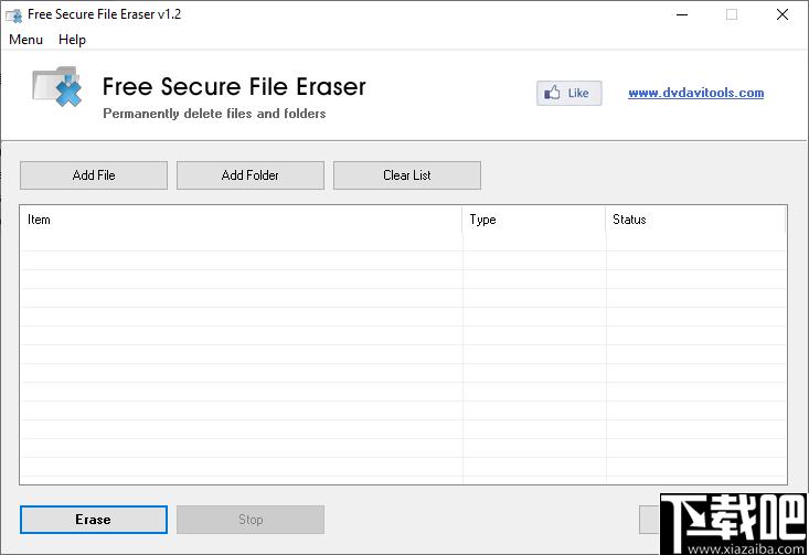 Free Secure File Eraser下载,安全删除,文件粉碎