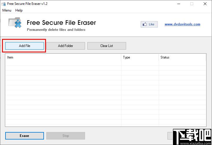 Free Secure File Eraser下载,安全删除,文件粉碎